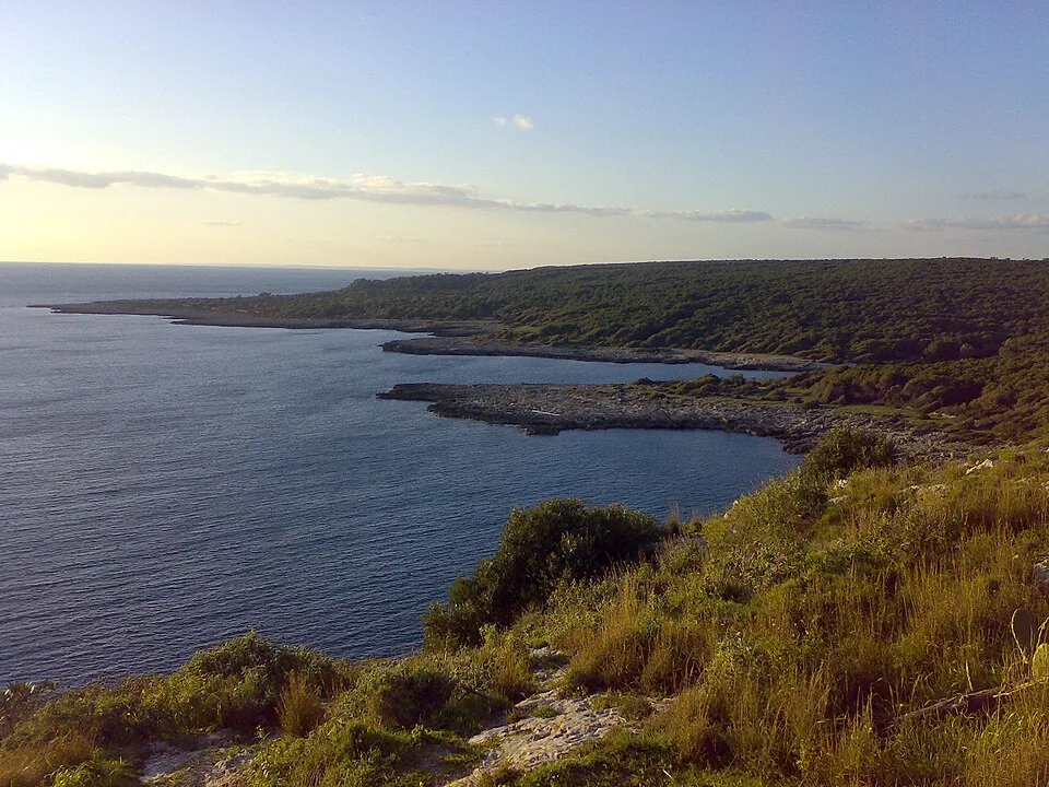 Die Küste im Naturgebiet Porto Selvaggio.